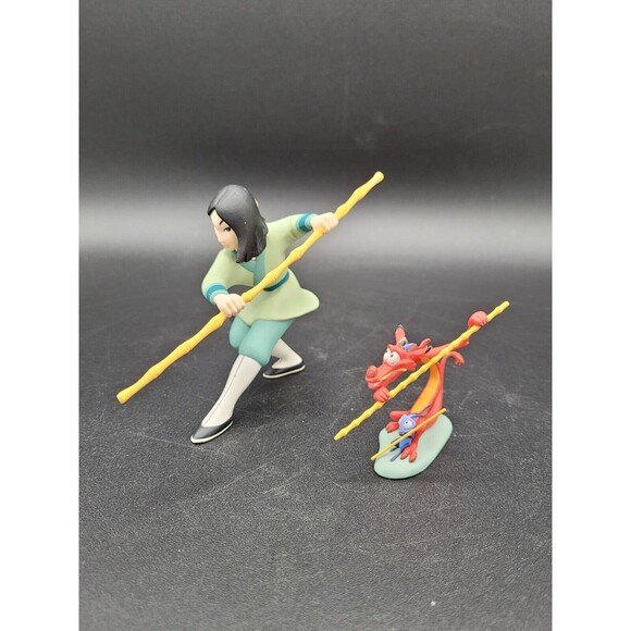 Vintage Disney Mulan Mushu and Cri-Kee Hallmark Keepsake Ornaments - Picture 3 of 4